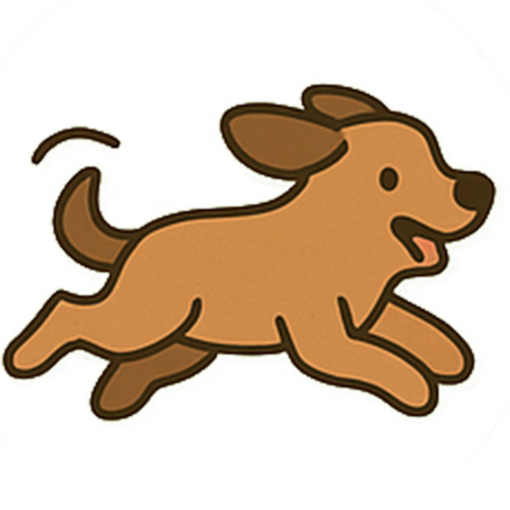 Dog with excess energy